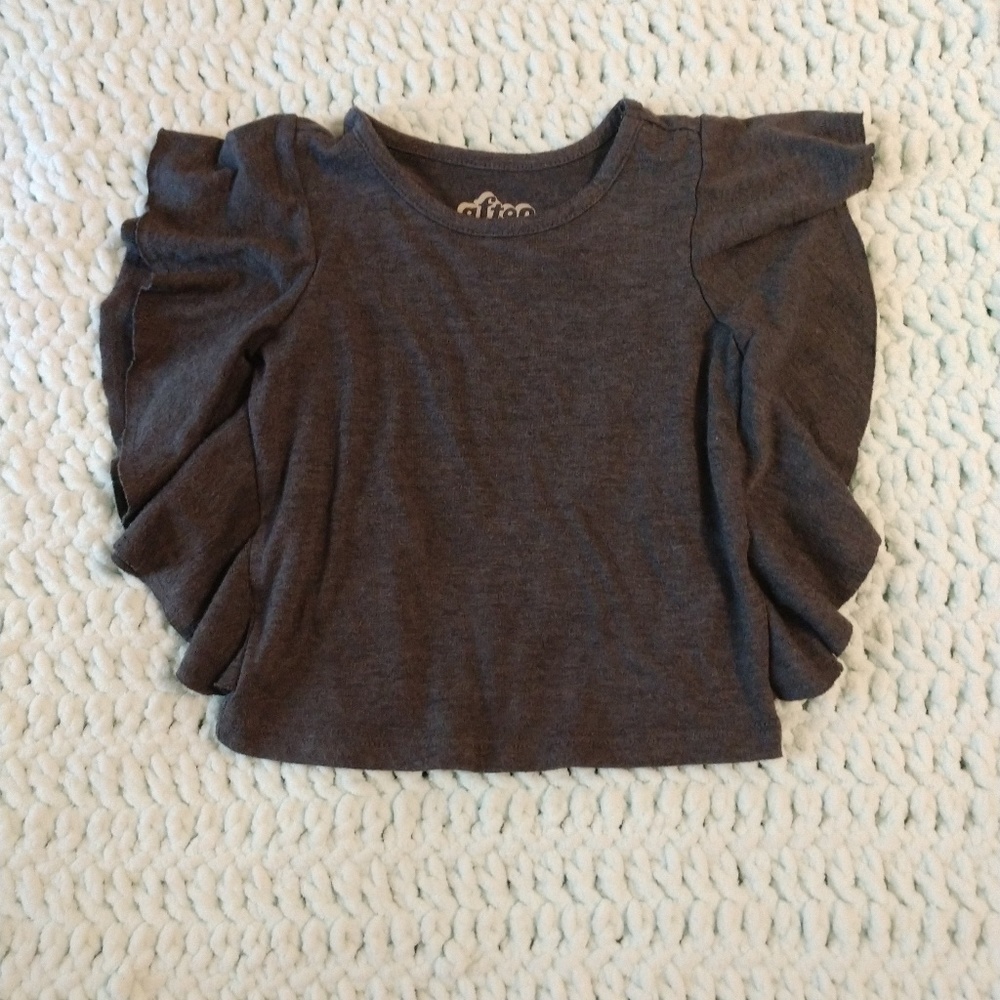 Ruffle Sleeved Blouse